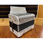 Hohner Corona II Classic FBbEb Pearl White