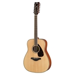 Yamaha FG820-12 String Dreadnought - Solid Spruce Top - Mahogany Sides & Back