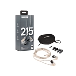 Shure SE215-CL In Ear Earphones - Clear