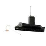 Shure BLX1288/MX153-H11 Dual  Wireless Combo - Earset Microphone & PG58 Handheld Microphone