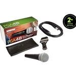 SHURE PGA48XLR Cardioid Dynamic Mic W/CABLE Shure