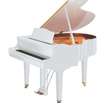 Yamaha GB1K WH 5'0" Grand Piano With Bench - Polished White