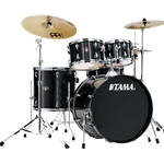 Tama Imperialstar 5 Piece - w/ Cymbals and Hardware - Hairline Black TAMA