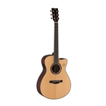 Yamaha TAS3-C-SDB Concert Transacoustic with Looper and Case