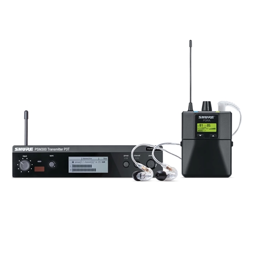 Shure P3TRA215CL-G20  PSM Wireless Personal Monitor System With SE215-CL Earphones