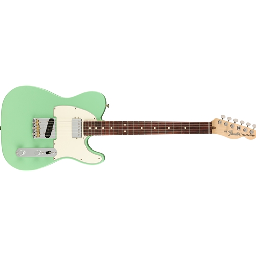 Fender American Performer Tele Hum/Single Matte Seafoam Green with bag