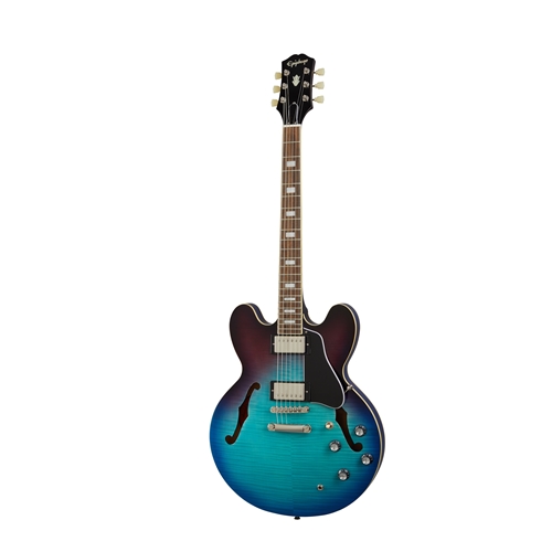 Epiphone ES-335 Figured Semi-hollowbody - Blueberry Burst