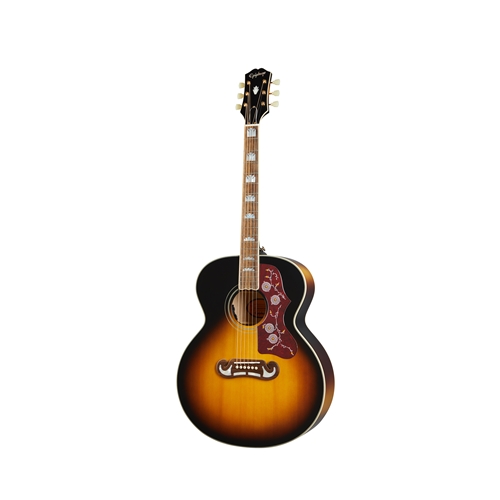 Epiphone J200 All Solid Wood Aged Vintage Sunburst