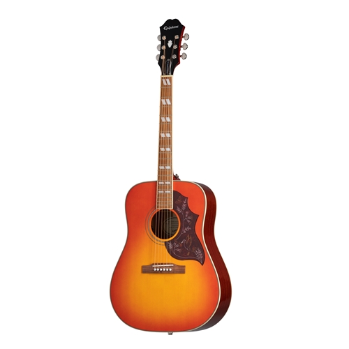 Epiphone Hummingbird Studio  Acoustic Electric Guitar - Faded Cherry Sunburst