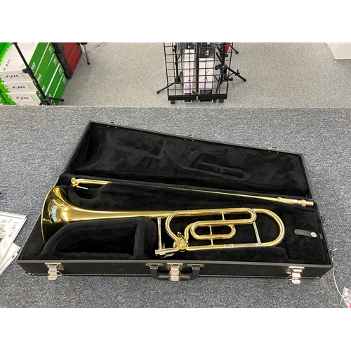 USED King 607F Trombone With F Attachment With Case