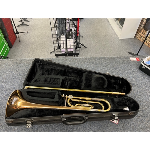 USED Yamaha YSL-448G Trombone - Intermediate - With F Attachment- Includes Case