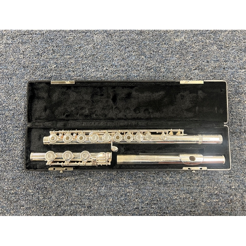 USED Gemeinhardt 3SB Open Hole Flute - Low B Foot - Solid Silver Head & Body Artley