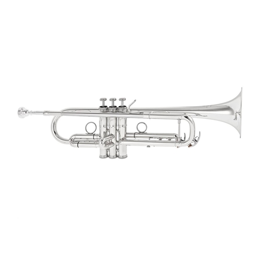 Besson Trumpet With Case - Silver