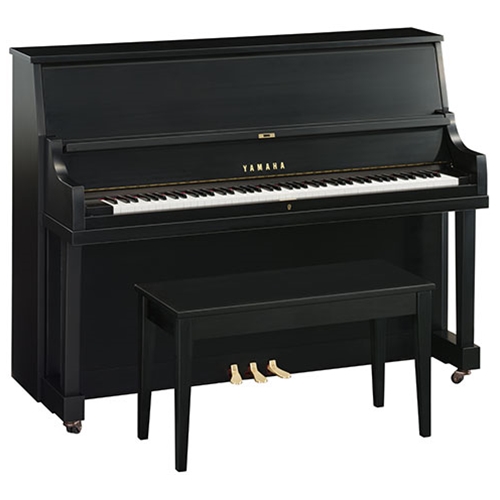 Yamaha P22-SE Upright Piano 45" W/Bench Satin Ebony