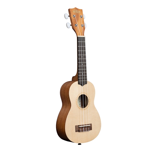 Kala Soprano Ukulele - Spruce Top No Binding