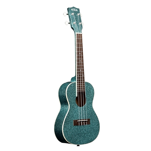 Kala Concert Ukulele Aqua Sparkle