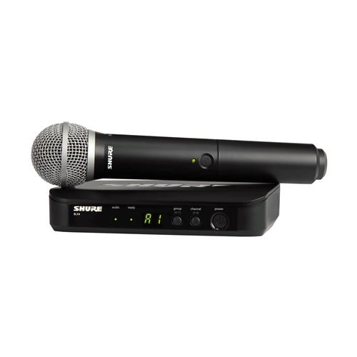 Shure BLX24/PG58-H11 Wireless Handheld PG58 Vocal Microphone