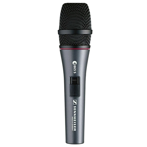 Sennheiser E865-S Vocal Condenser Microphone With ON/OFF Switch