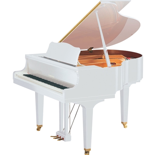 Yamaha GB1K WH 5'0" Grand Piano With Bench - Polished White