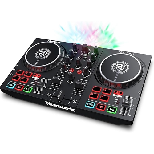 Numark Party Mix II DJ Controller with Built-in Light Show