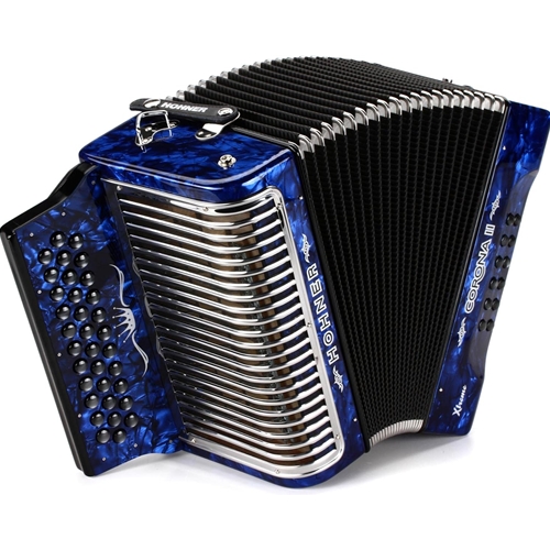 Hohner Corona II Extreme FBbEb -Pearl Dark Blue