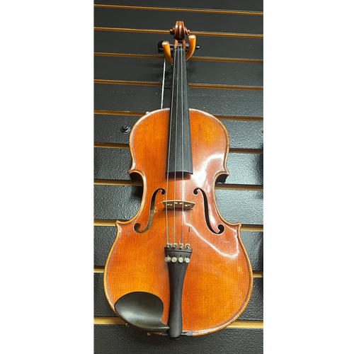 Used Vintage Virzi Tone Producer 4/4 Violin with Case