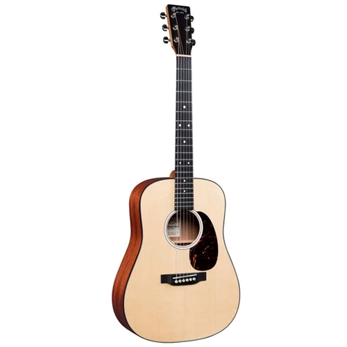 Martin D Jr-10E Acoustic-Electric Guitar - Natural Spruce