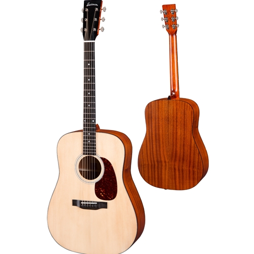 Eastman E1D Solid Sitka Spruce/Solid Sapele with Gigbag