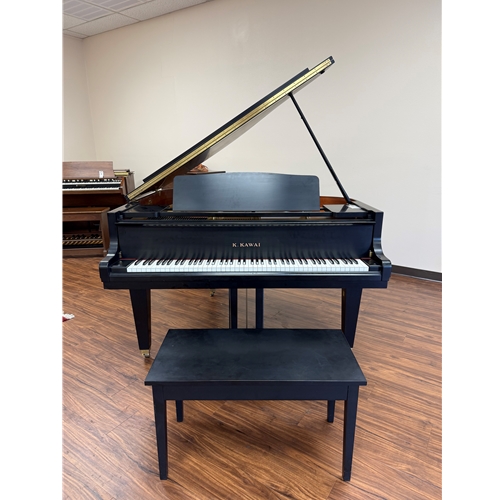 USED Kawai 5' Satin Ebony Grand Piano With Bench